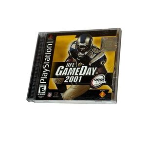 NFL GameDay 2001 (PlayStation 1 PS1) CIB COMPLETE & TESTED